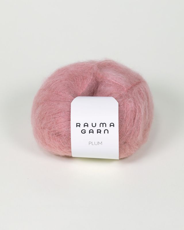 Plum mohair
