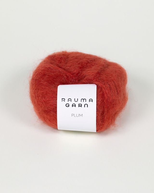 Plum mohair